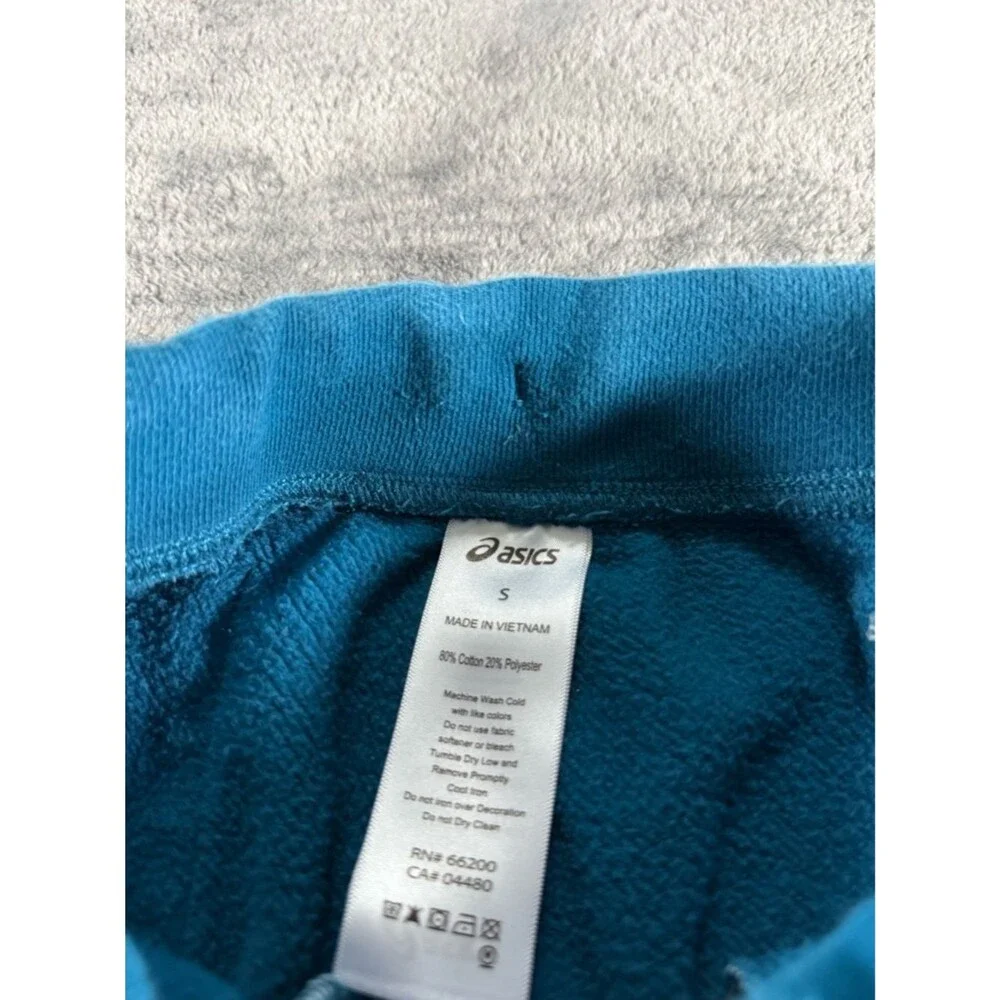 ASICS Men’s Sunday Sana Fleece Jogger Deep Sea Teal Cozy Warm Small